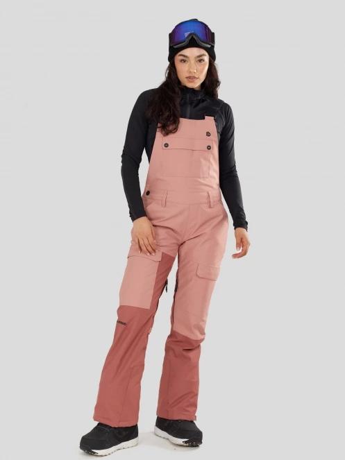 Fundango Sakura ECO Bib Pants damski spodnie narciarskie różowy 2