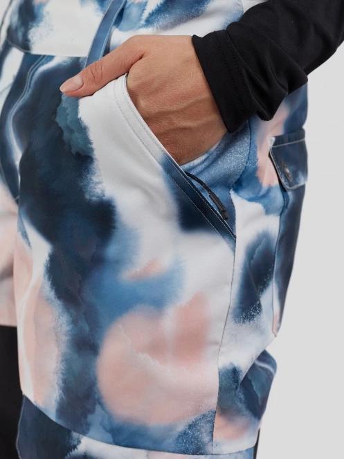 Fundango Sakura ECO Bib Pants damski spodnie narciarskie ciemnoniebieski 8