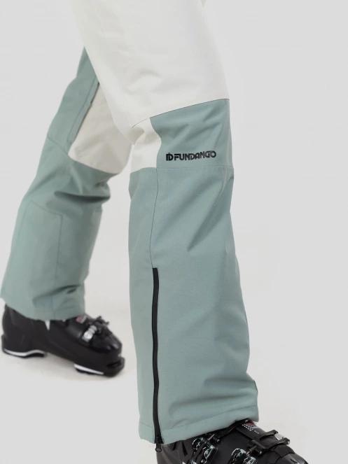 Fundango Sakura ECO Bib Pants damski spodnie narciarskie zielony 6