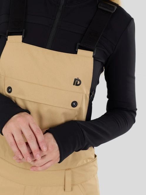 Fundango Sakura ECO Bib Pants damski spodnie narciarskie piasek 6