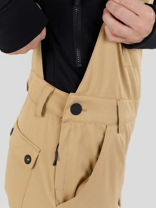 Fundango Sakura ECO Bib Pants damski spodnie narciarskie piasek 7
