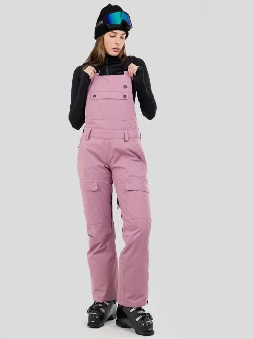 Fundango Sakura ECO Bib Pants damski spodnie narciarskie różowy 2