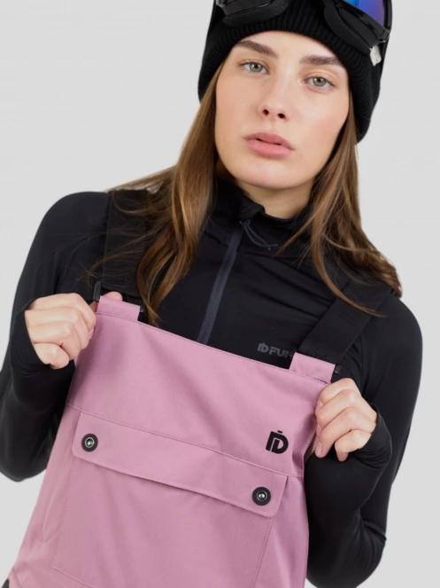 Fundango Sakura ECO Bib Pants damski spodnie narciarskie różowy 5