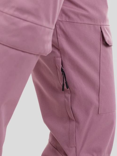 Fundango Sakura ECO Bib Pants damski spodnie narciarskie różowy 6