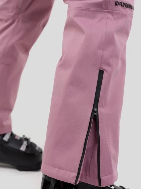 Fundango Sakura ECO Bib Pants damski spodnie narciarskie różowy 7