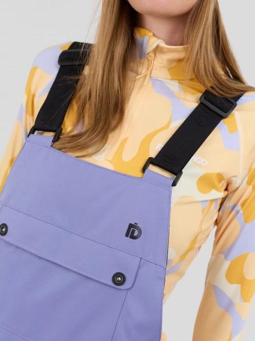 Fundango Sakura ECO Bib Pants damski spodnie narciarskie fiolet 6