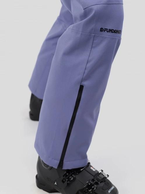 Fundango Sakura ECO Bib Pants damski spodnie narciarskie fiolet 8