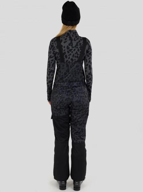 Fundango Sakura ECO Bib Pants damski spodnie narciarskie szary 3