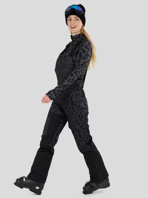 Fundango Sakura ECO Bib Pants damski spodnie narciarskie szary 5