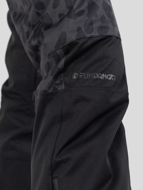 Fundango Sakura ECO Bib Pants damski spodnie narciarskie szary 9