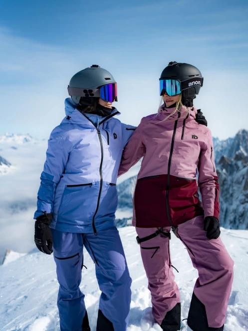 Fundango Shelby ECO 3L Bib Pants damski spodnie narciarskie różowy 14