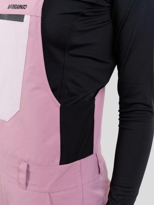 Fundango Shelby ECO 3L Bib Pants damski spodnie narciarskie różowy 7
