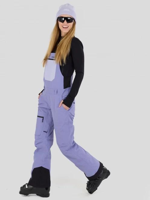 Fundango Shelby ECO 3L Bib Pants damski spodnie narciarskie fiolet 2