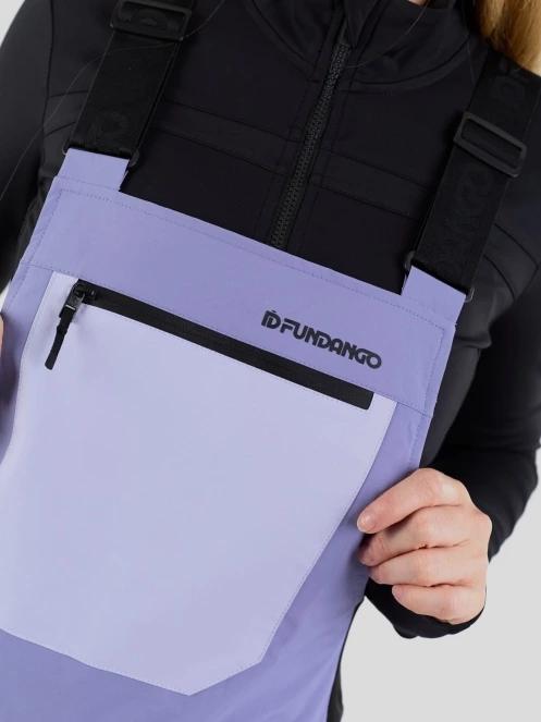 Fundango Shelby ECO 3L Bib Pants damski spodnie narciarskie fiolet 6