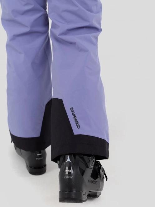 Fundango Shelby ECO 3L Bib Pants damski spodnie narciarskie fiolet 9
