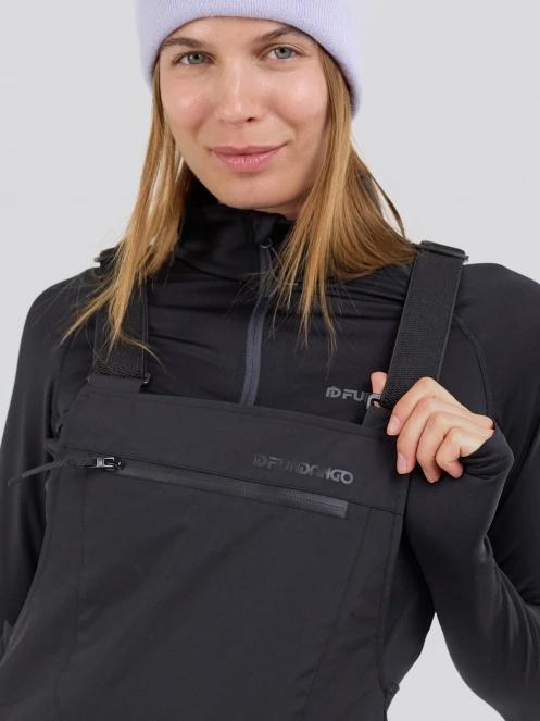 Fundango Shelby ECO 3L Bib Pants damski spodnie narciarskie czarny 7