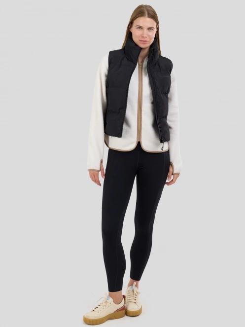 Fundango Keira Padded Vest damski kamizelka czarny 4