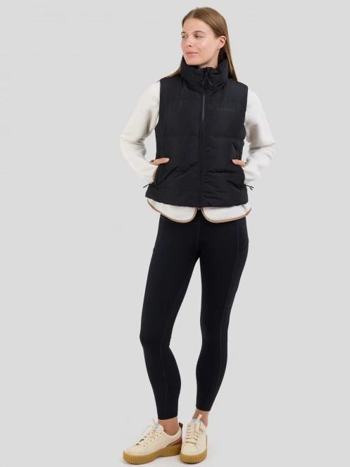 Fundango Keira Padded Vest damski kamizelka czarny 5