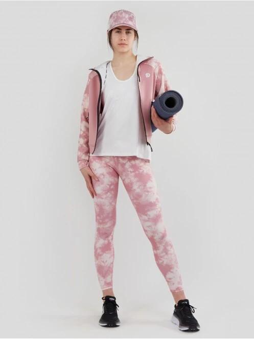 Fundango Draug Sweatshirt damski sweter z kapturem różowy 4
