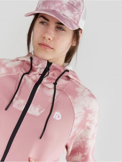 Fundango Draug Sweatshirt damski sweter z kapturem różowy 6