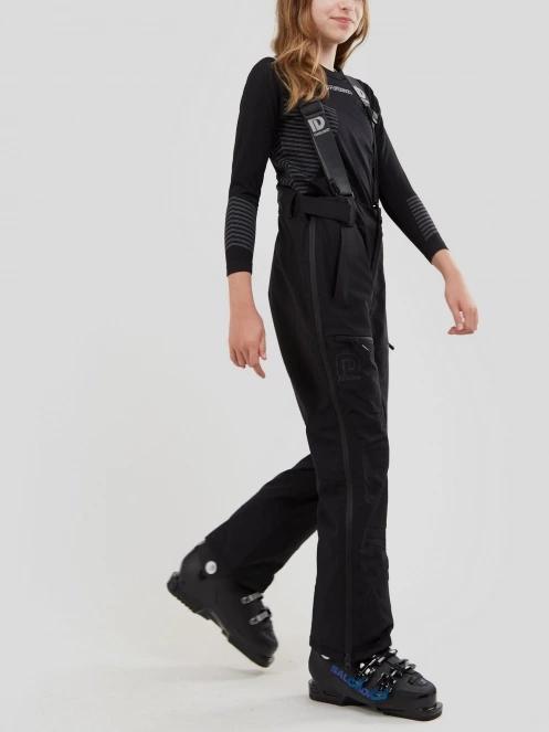 Fundango Mugo JUN Fullzip Pants spodnie narciarskie czarny 5