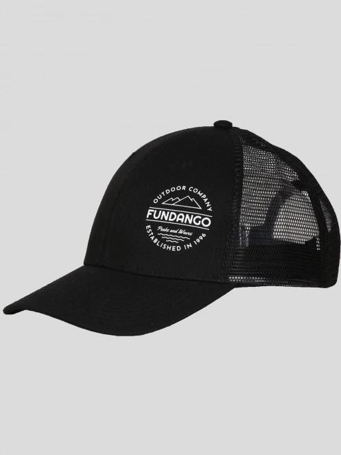 Fundango Amos Truck Driver Hat czapka z daszkiem czarny 2