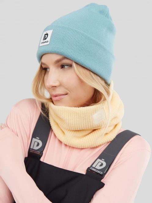 Fundango Kingdom Beanie czapka robiona na drutach niebieski 3