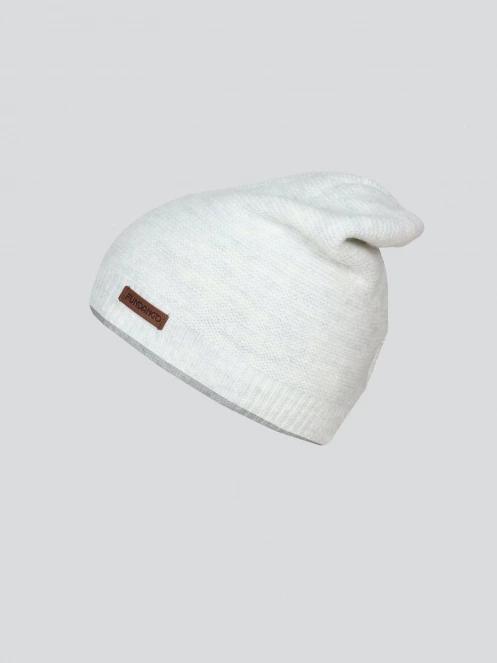 Fundango Nara Beanie damski czapka robiona na drutach biały 2