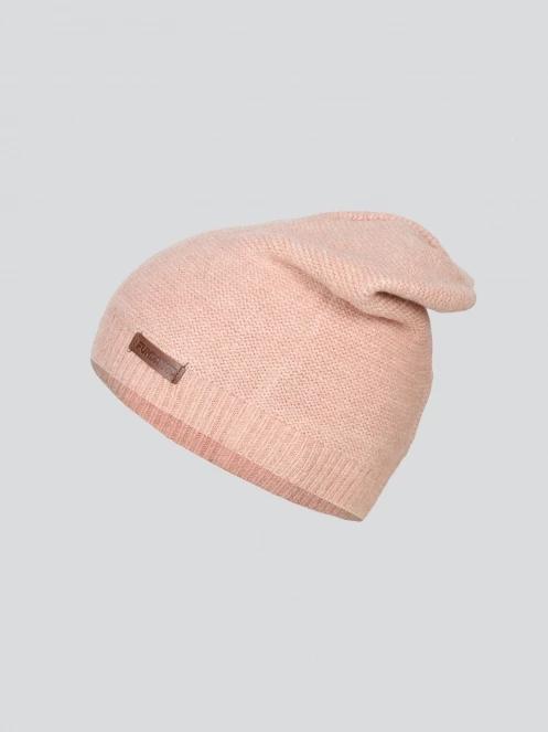 Fundango Nara Beanie damski czapka robiona na drutach różowy 2
