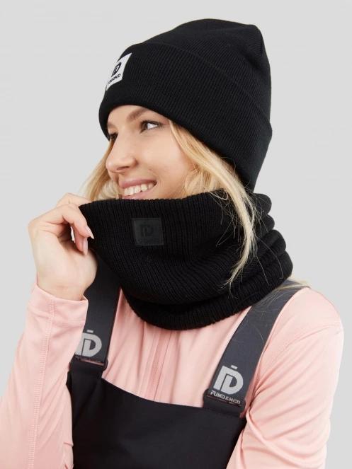 Fundango Elion Neckwarmer szalik komin czarny 3