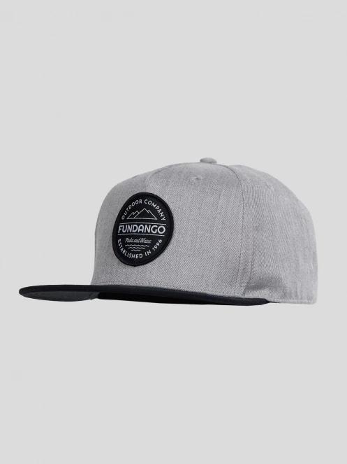 Fundango Acron Fullcap męski czapka z daszkiem szary 2