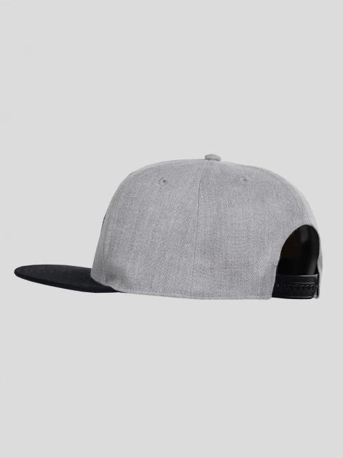 Fundango Acron Fullcap męski czapka z daszkiem szary 4