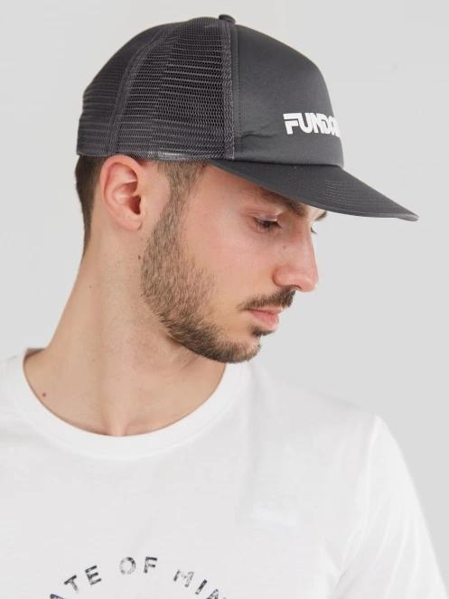 Fundango Nevis Snapback Trucker Hat męski czapka z daszkiem szary 6