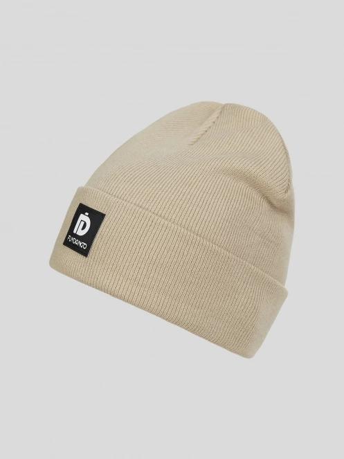 Fundango Kingdom Beanie czapka robiona na drutach piasek 2