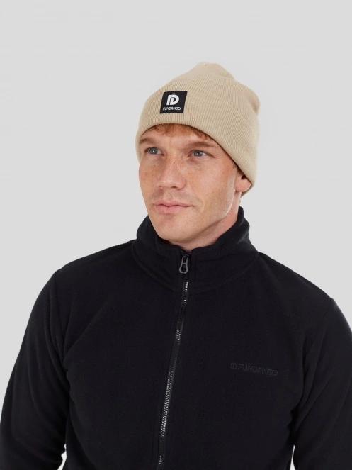 Fundango Kingdom Beanie czapka robiona na drutach piasek 4