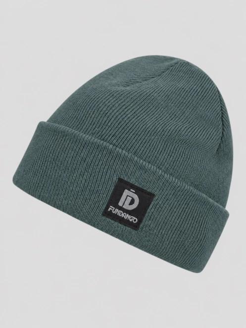 Fundango Nahu Beanie czapka robiona na drutach piasek 2