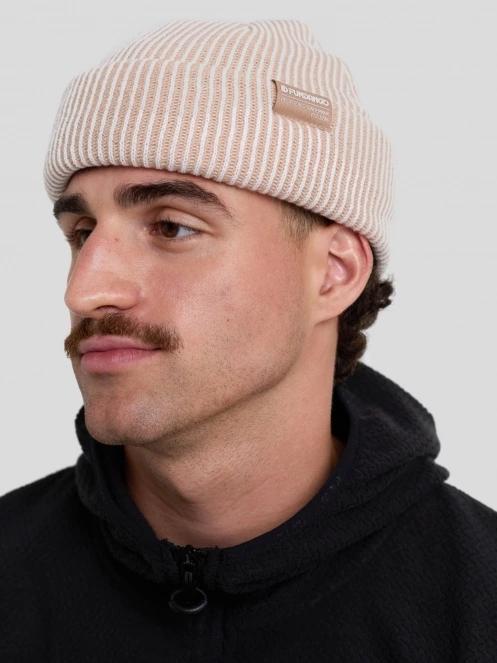 Fundango Blitz Beanie czapka robiona na drutach biały 4