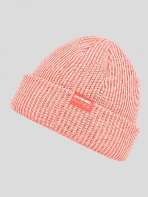 Fundango Blitz Beanie czapka robiona na drutach różowy 2