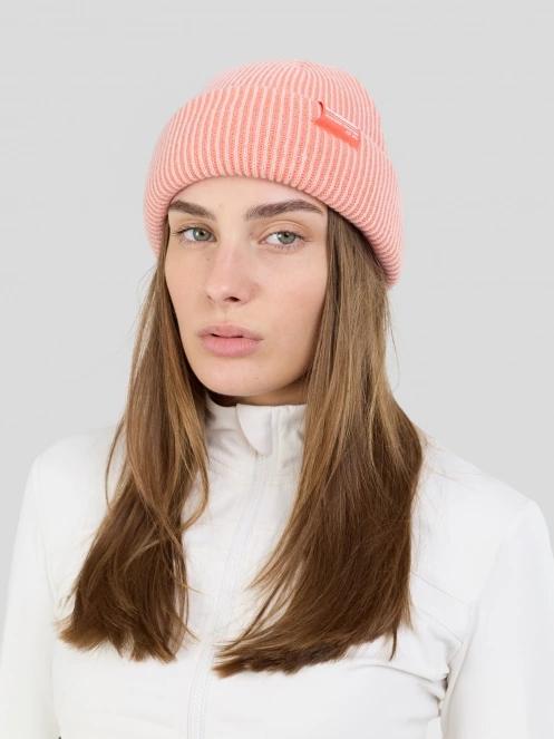 Fundango Blitz Beanie czapka robiona na drutach różowy 3