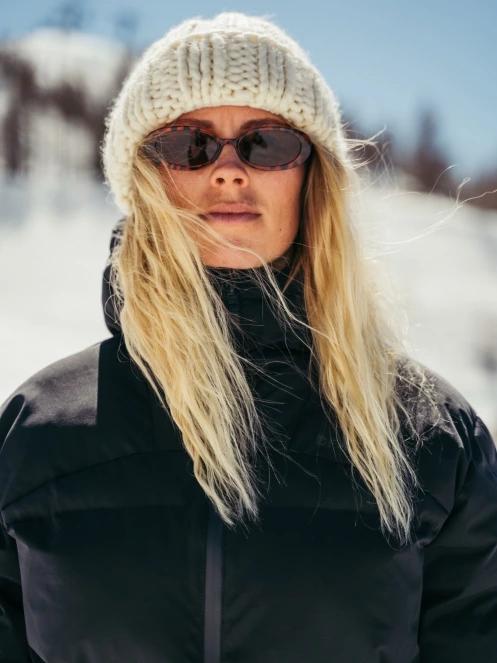 Fundango Astrid Beanie czapka robiona na drutach biały 7