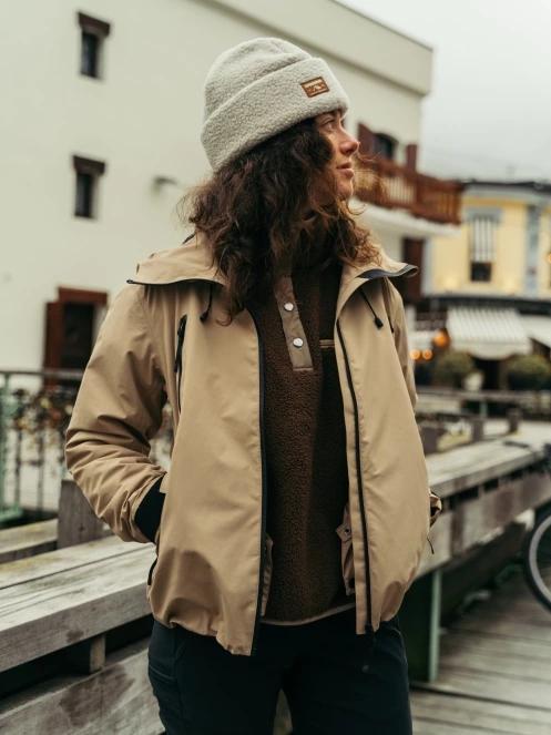 Fundango Zeo Fleece Beanie czapka robiona na drutach biały 8