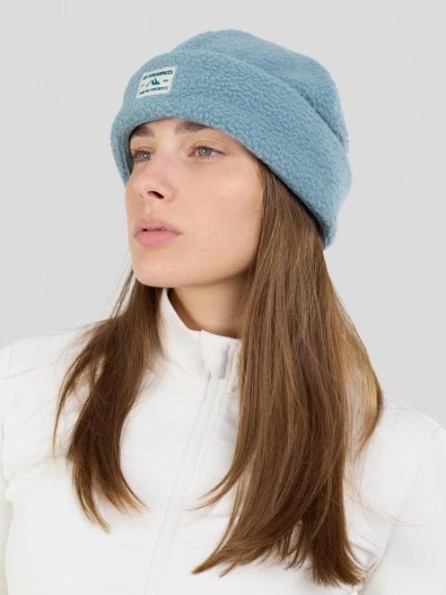 Fundango Zeo Fleece Beanie czapka robiona na drutach zielony 3