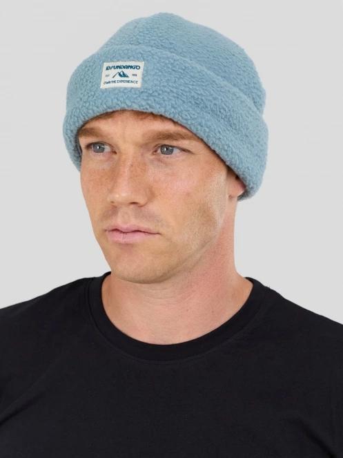 Fundango Zeo Fleece Beanie czapka robiona na drutach zielony 4