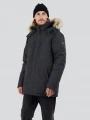 Fundango Spirit Parka Jacket męski kurtka zimowa czarny 1
