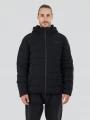 Fundango Hubble Padded Jacket męski pikowana kurtka przejściowa czarny 1