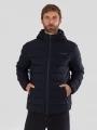 Fundango Hubble Padded Jacket męski pikowana kurtka przejściowa ciemnoniebieski 1