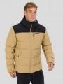 Fundango Passat II Padded Jacket męski pikowana kurtka zimowa żółty 1