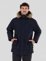 Fundango Spirit II Parka Jacket męski kurtka zimowa ciemnoniebieski 1