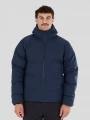 Fundango Newport Puffer Jacket męski pikowana kurtka zimowa ciemnoniebieski 1