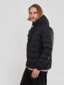Fundango Patriot Padded Jacket męski kurtka wyjściowa czarny 1